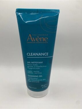 Avene Cleanance Cleansing Gel Purifying & Mattifying (6.7 oz.) Exp 06/2027